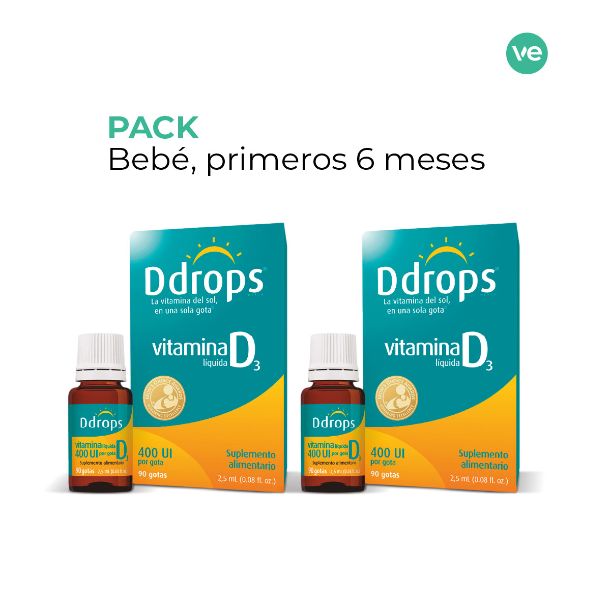 Pack Bebé, primeros 6 meses
