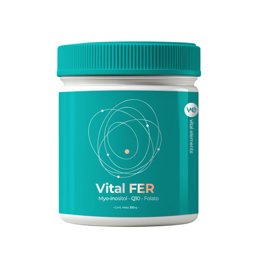 Vital Fer Myo Inositol Q10 Folato  Balance Hormonal 300g
