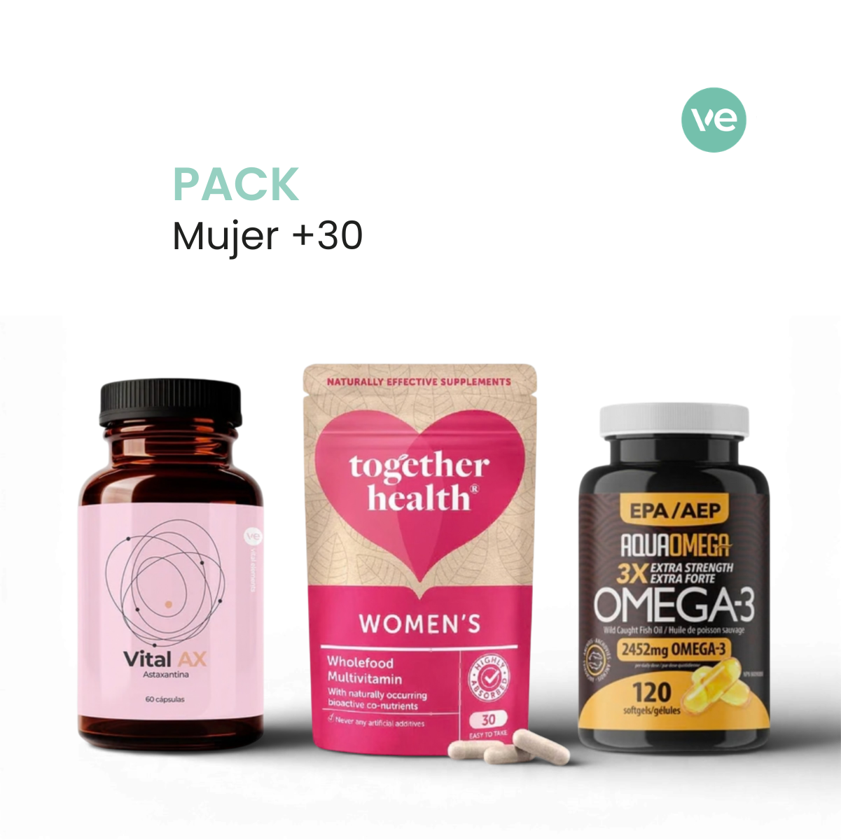 Pack Mujer +30 VITAL