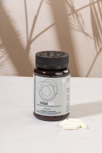 VITAL MG - Blisglicinado de Magnesio 600 mg