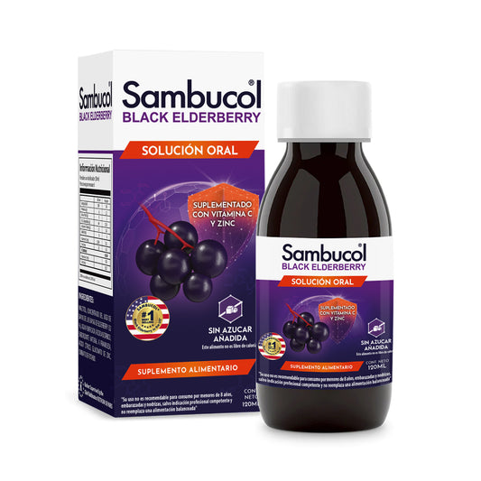 Sambucol Jarabe de Saúco Negro 120 ml