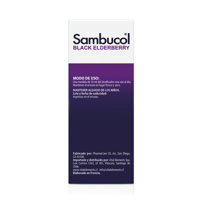 Sambucol Jarabe de Saúco Negro 120 ml