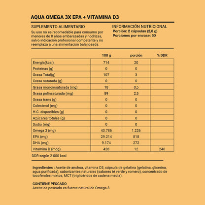 Omega 3 - Aqua Omega - 3X extra forte