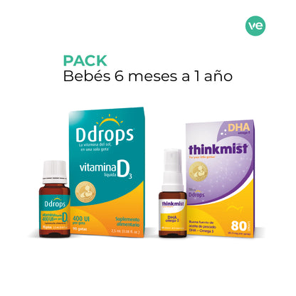Pack Bebés 6 meses a 1 año