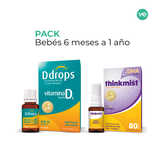 Pack Bebés 6 meses a 1 año