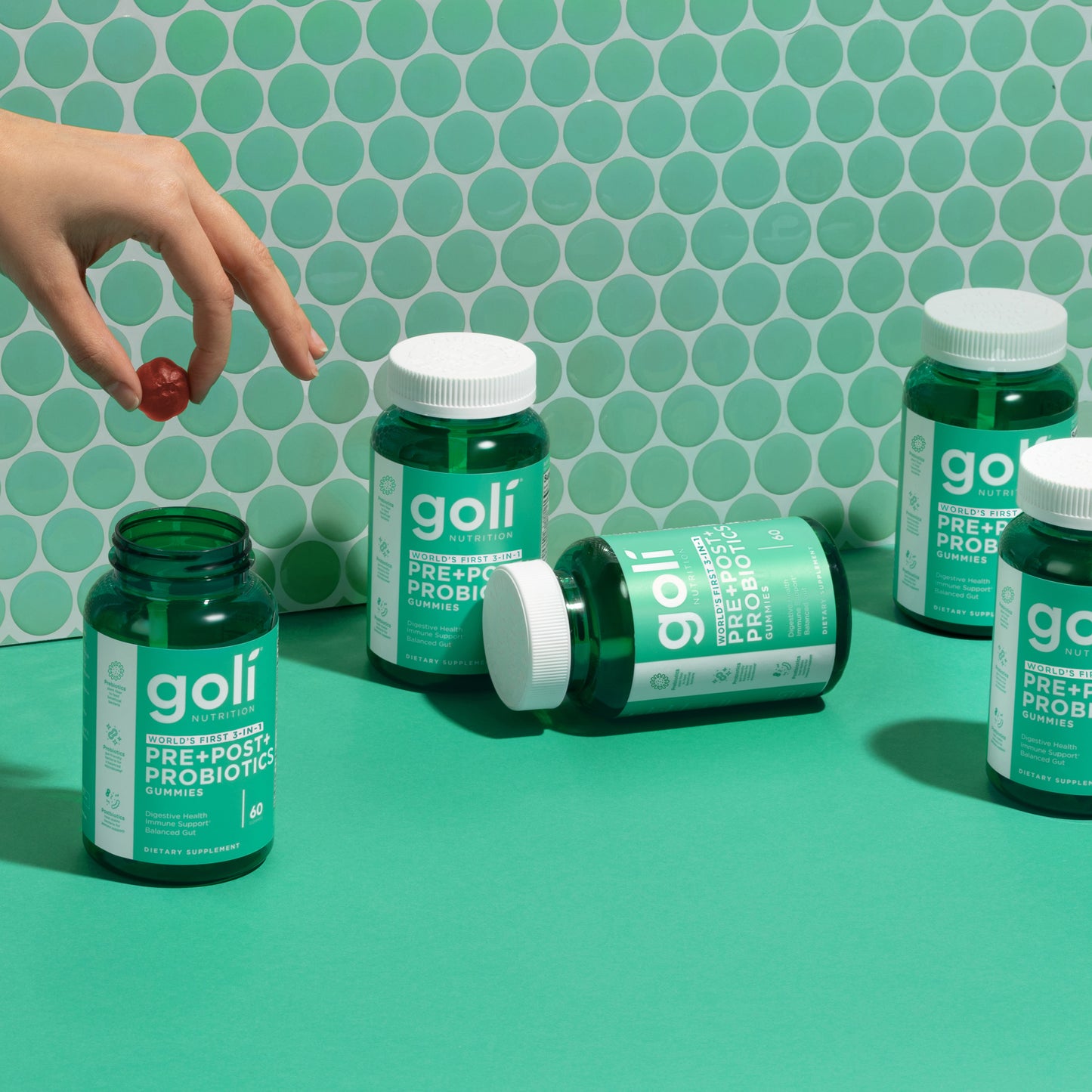 Gomitas Prebióticos + Postbióticos + Probióticos - GOLI