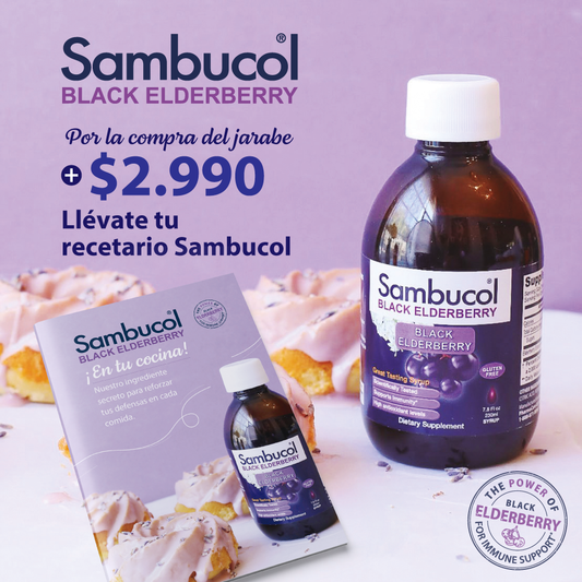 Recetario Sambucol – Ideas saludables con jarabe de sauco negro