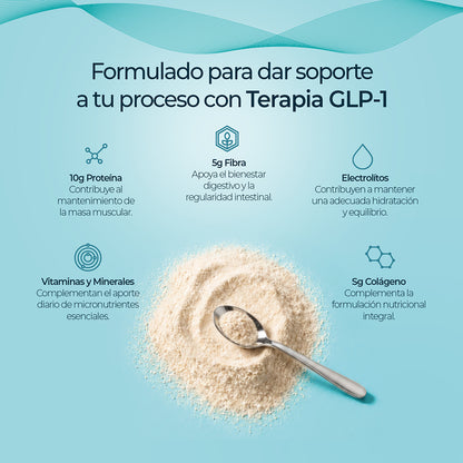 Vital One+ | Proteína, Fibra, Vitaminas y Minerales | 30 Porciones Sabor Vainilla Crema