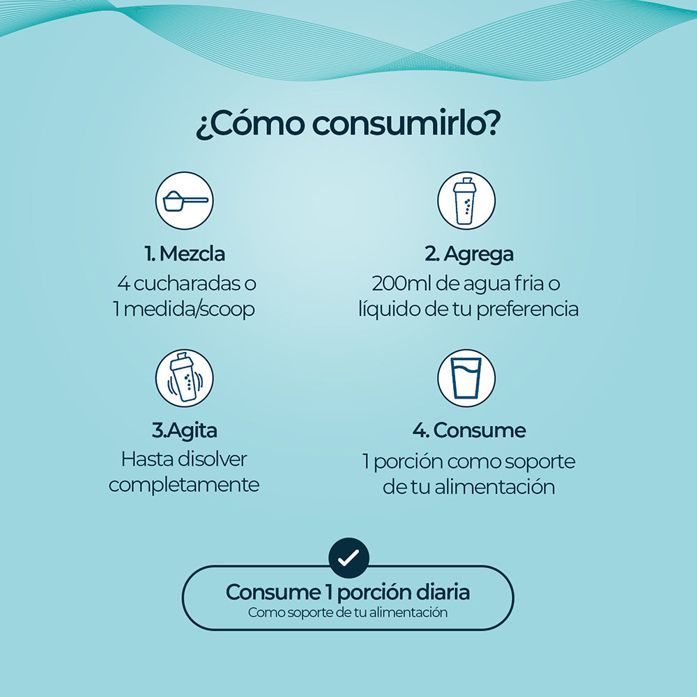 Vital One+ | Proteína, Fibra, Vitaminas y Minerales | 30 Porciones Sabor Vainilla Crema