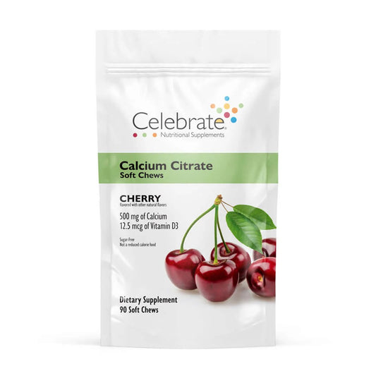 Calcio Masticable Suave Cherry