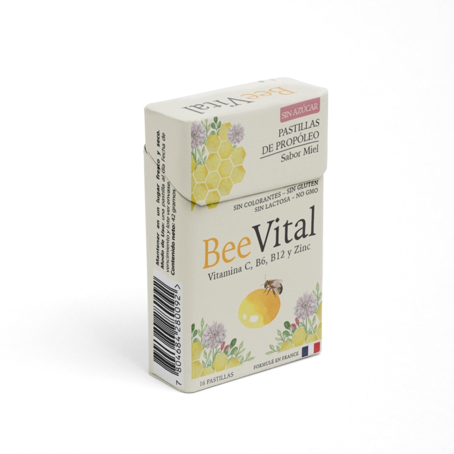 BeeVital Pastillas de Propóleo, sin azúcar