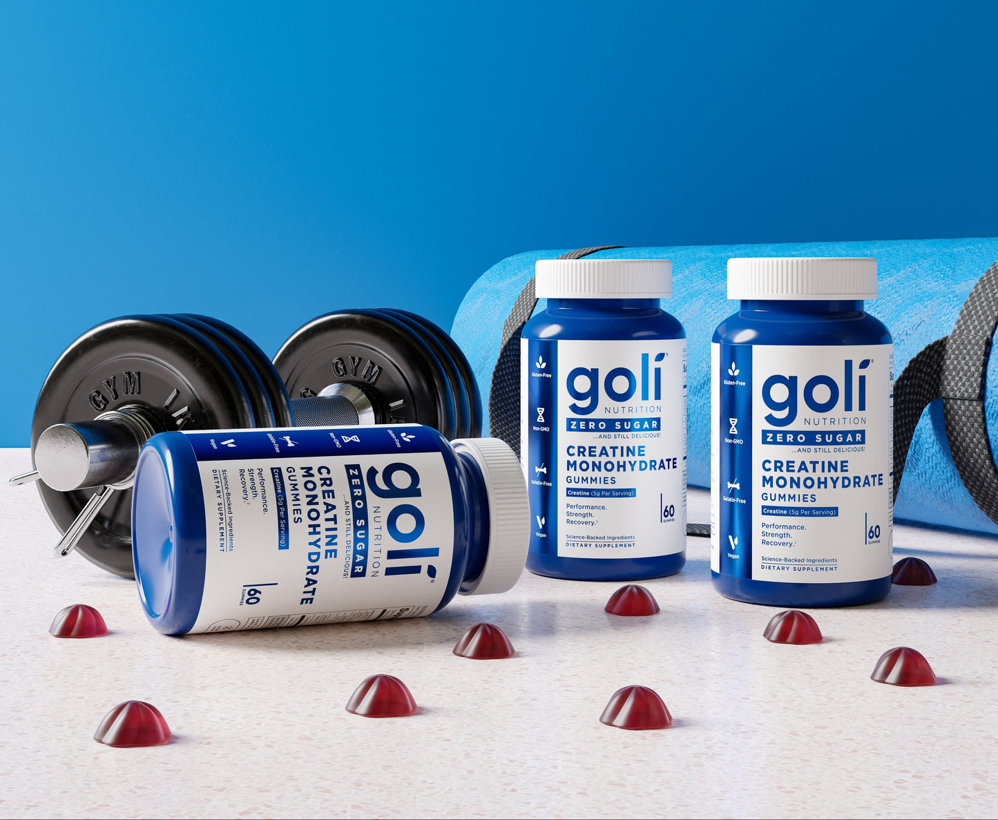 Gomitas Creatina - GOLI (Sin azúcar)