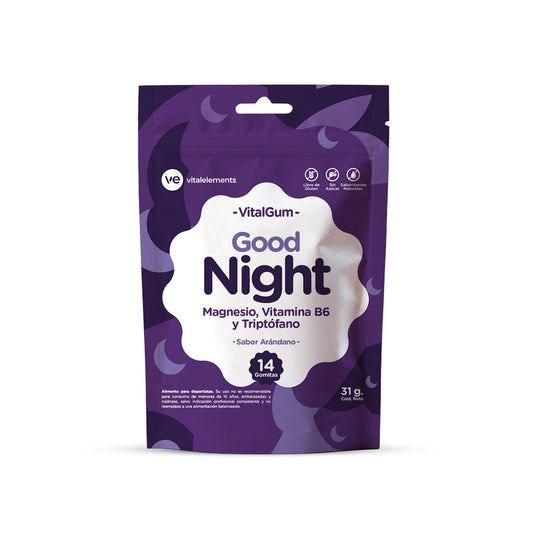 VitalGum Good Night | 14 Gomitas Sabor Arándano