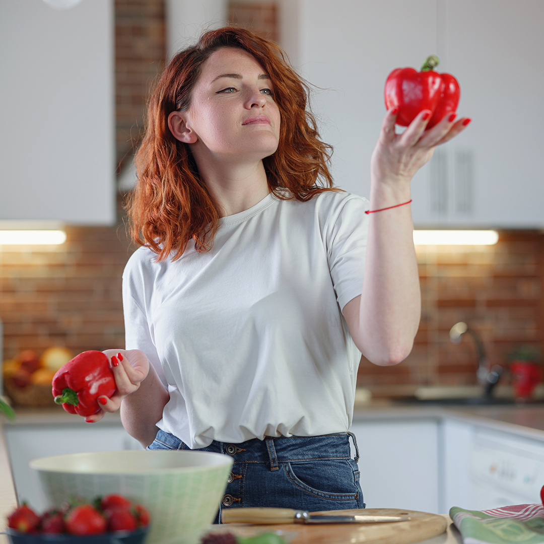 pimentón rojo alimentos para combatir el resfriado